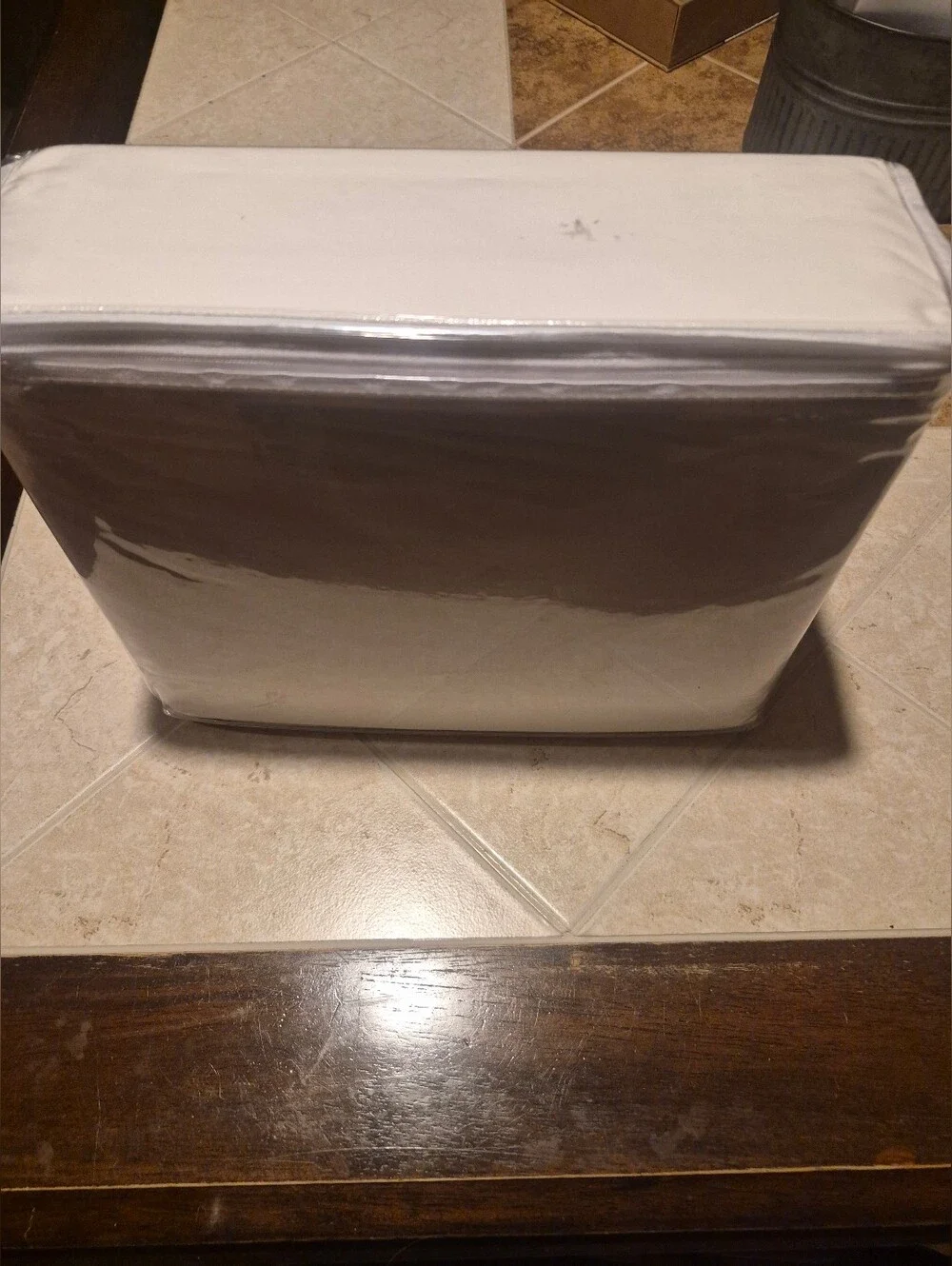 My Pillow Percale Sheet Set Snowy White NWT